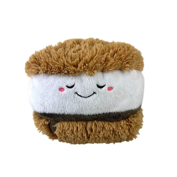 Squishable S'More Food Plush Stuffed Animal Toy Kawaii Pillow 10" Marshmallow - Picture 1 of 12